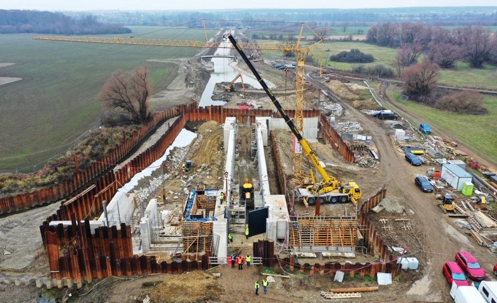 Výstavba PK Rohatec/Sudoměřice